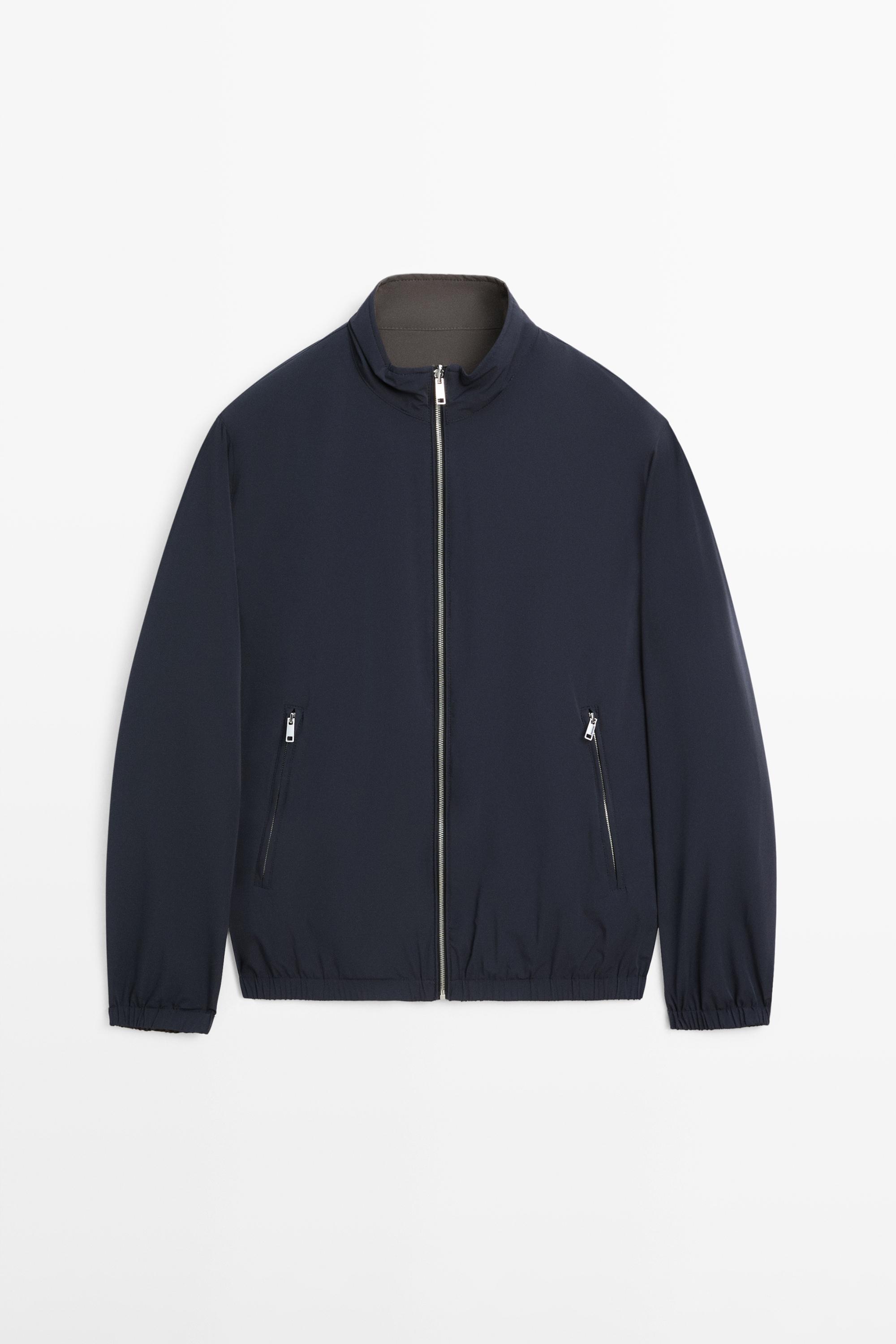 Blouson court réversible